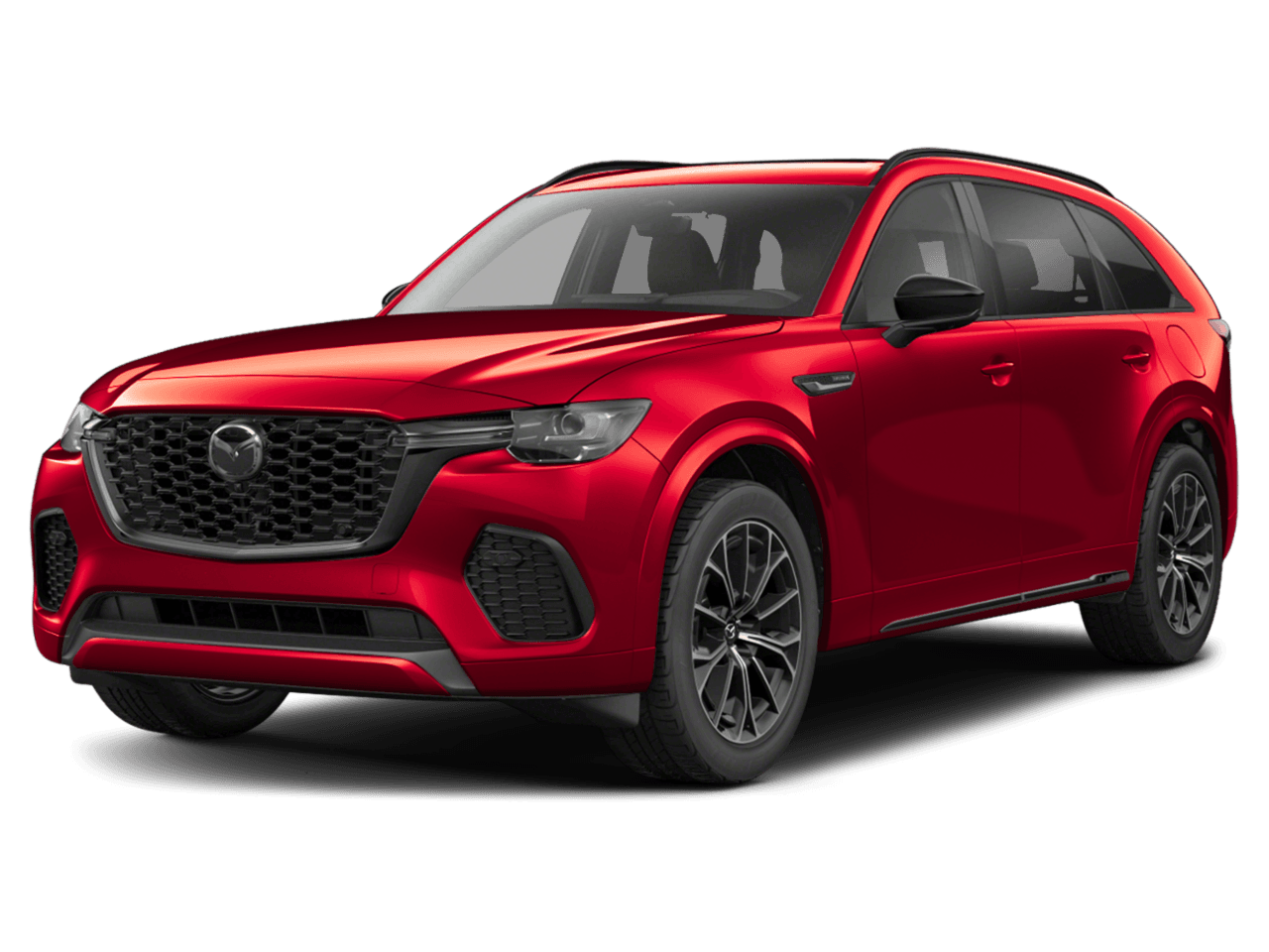 2025 Mazda CX-70 3.3 Turbo S Premium Plus Package - Front 3/4, facing to the left