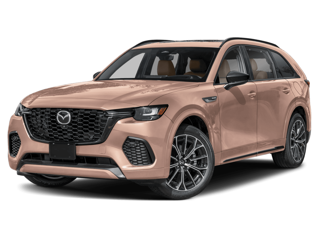 2025 Mazda CX-70 3.3 - Front 3/4, facing to the left