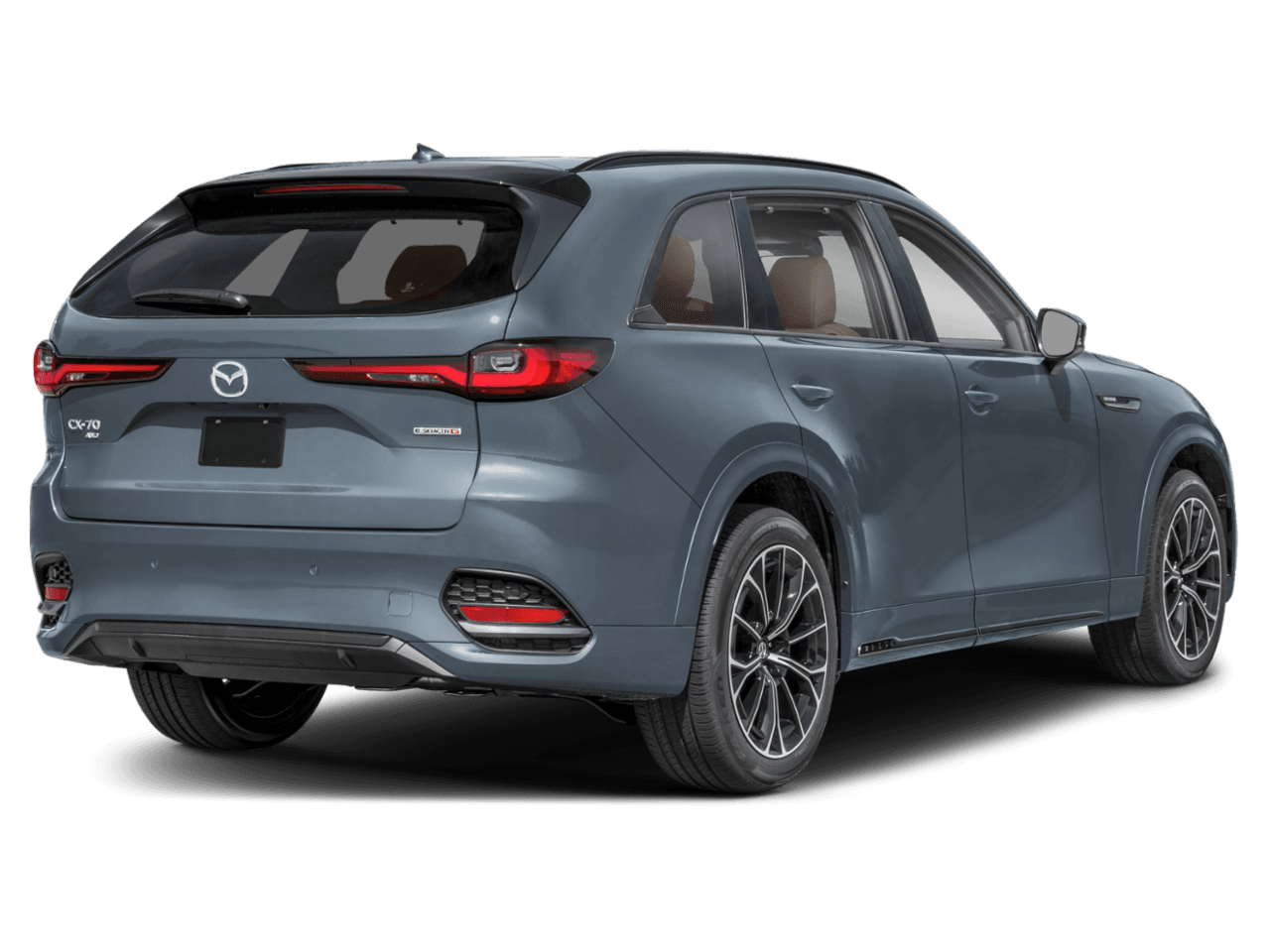 2025 Mazda CX-70 3.3 Turbo S Premium Plus Package - Rear 3/4, facing to the right