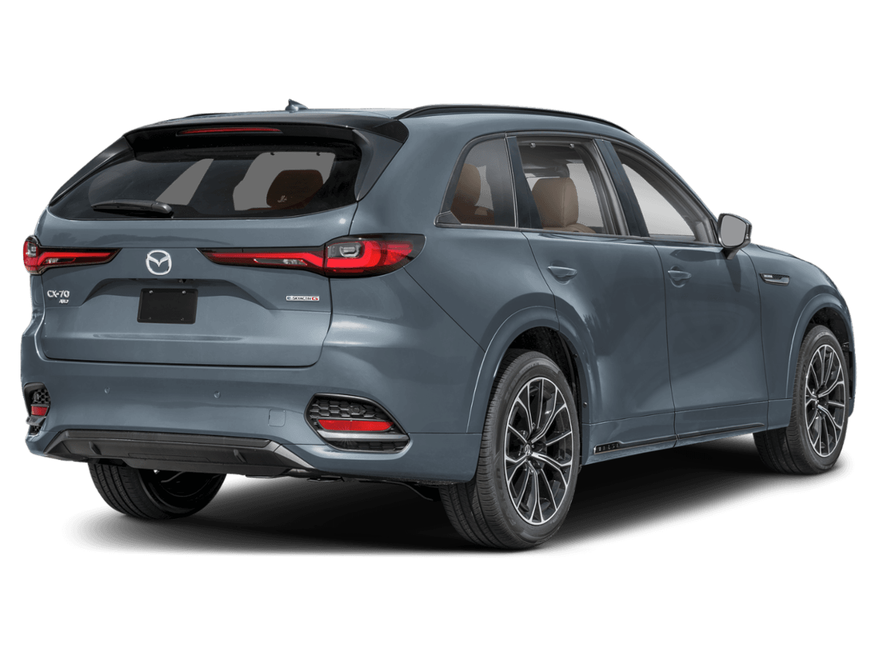 2025 Mazda CX-70 3.3 - Rear 3/4, facing to the right