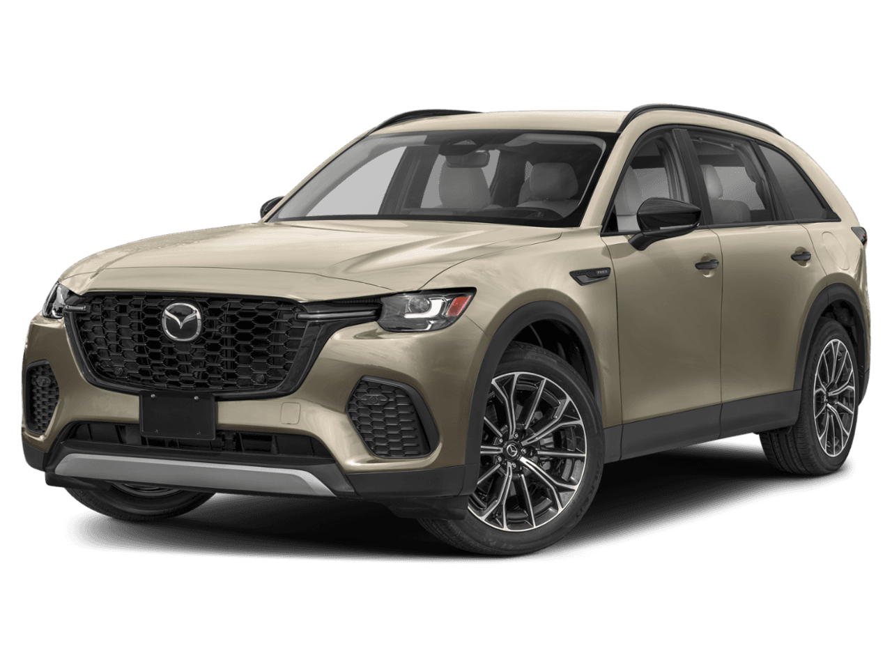 2025 Mazda CX-70 PHEV Premium Package - Front 3/4, facing to the left