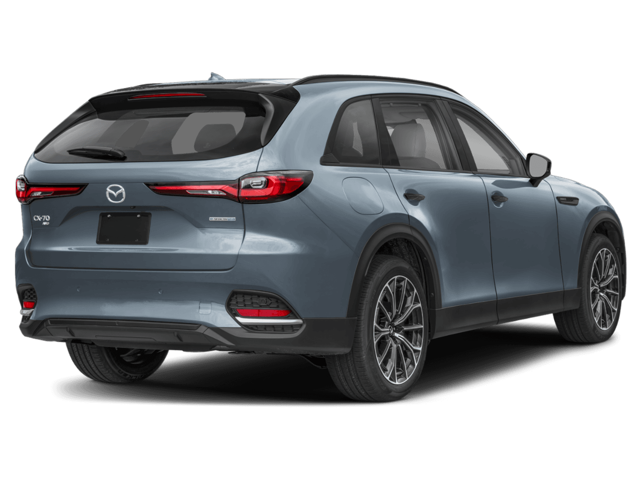 2025 Mazda CX-70 PHEV Premium Package - Rear 3/4, facing to the right