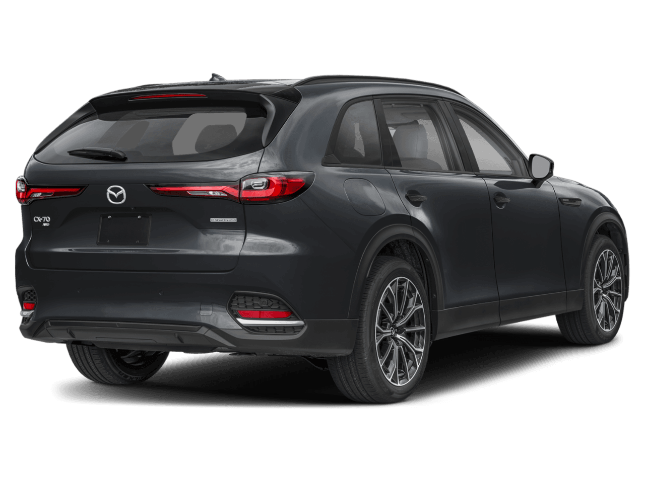2025 Mazda CX-70 PHEV Premium Package - Rear 3/4, facing to the right