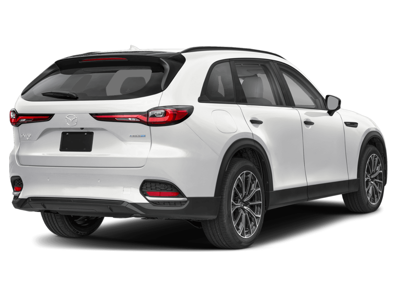2025 Mazda CX-70 PHEV Premium Package - Rear 3/4, facing to the right