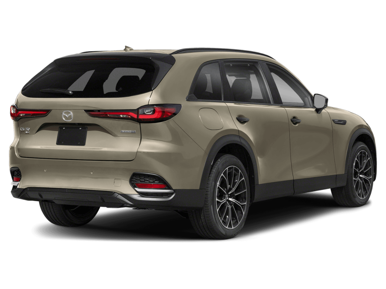 2025 Mazda CX-70 PHEV Premium Plus Package - Rear 3/4, facing to the right
