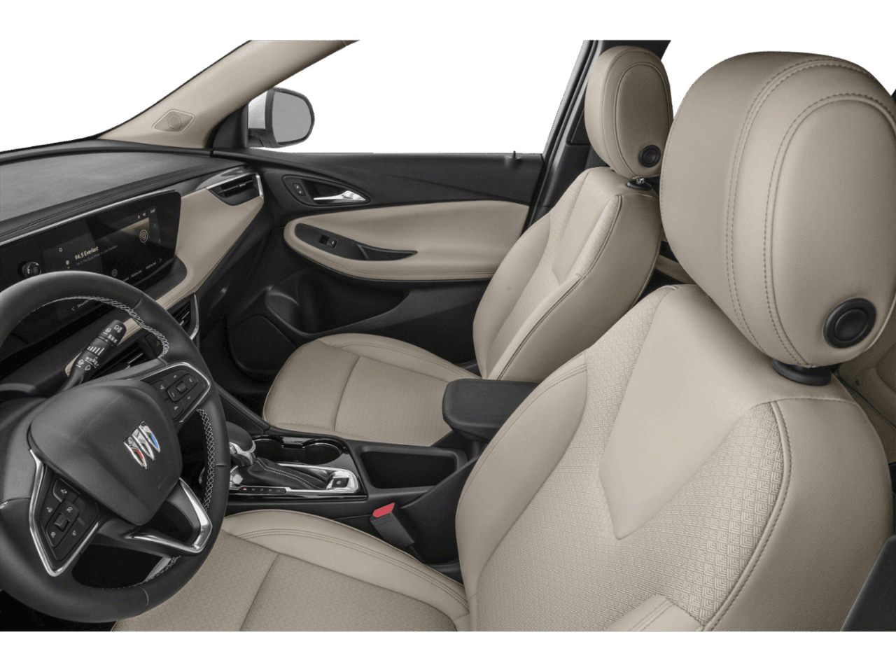 2025 Buick Encore GX Preferred - Interior Driver's Side with Door Open, Front Seat Feature