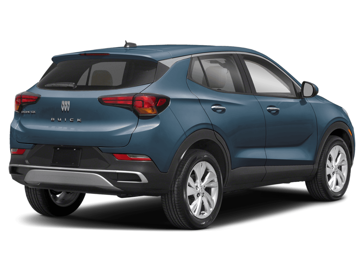 2025 Buick Encore GX Preferred - Rear 3/4, facing to the right