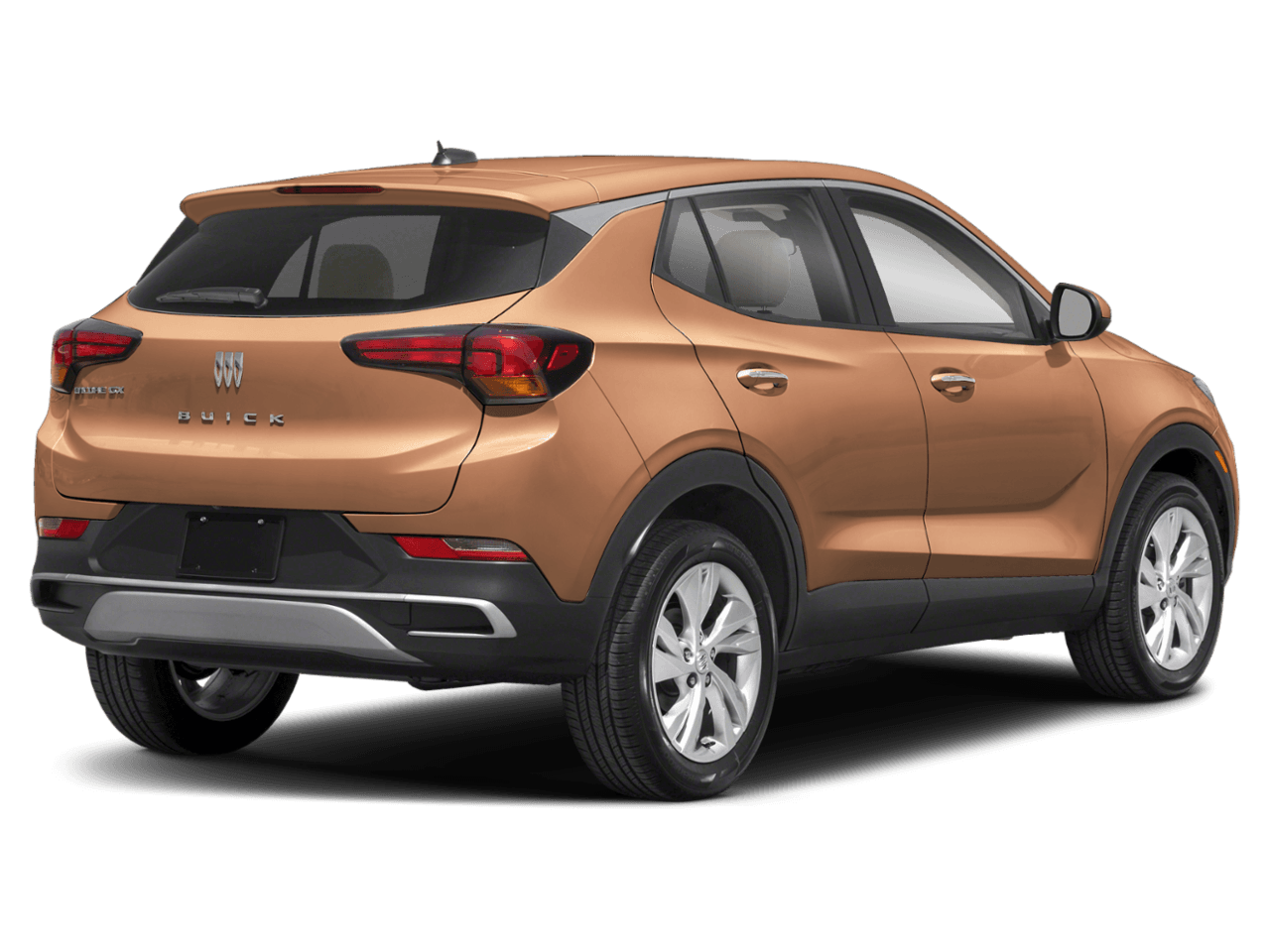 2025 Buick Encore GX Preferred - Rear 3/4, facing to the right