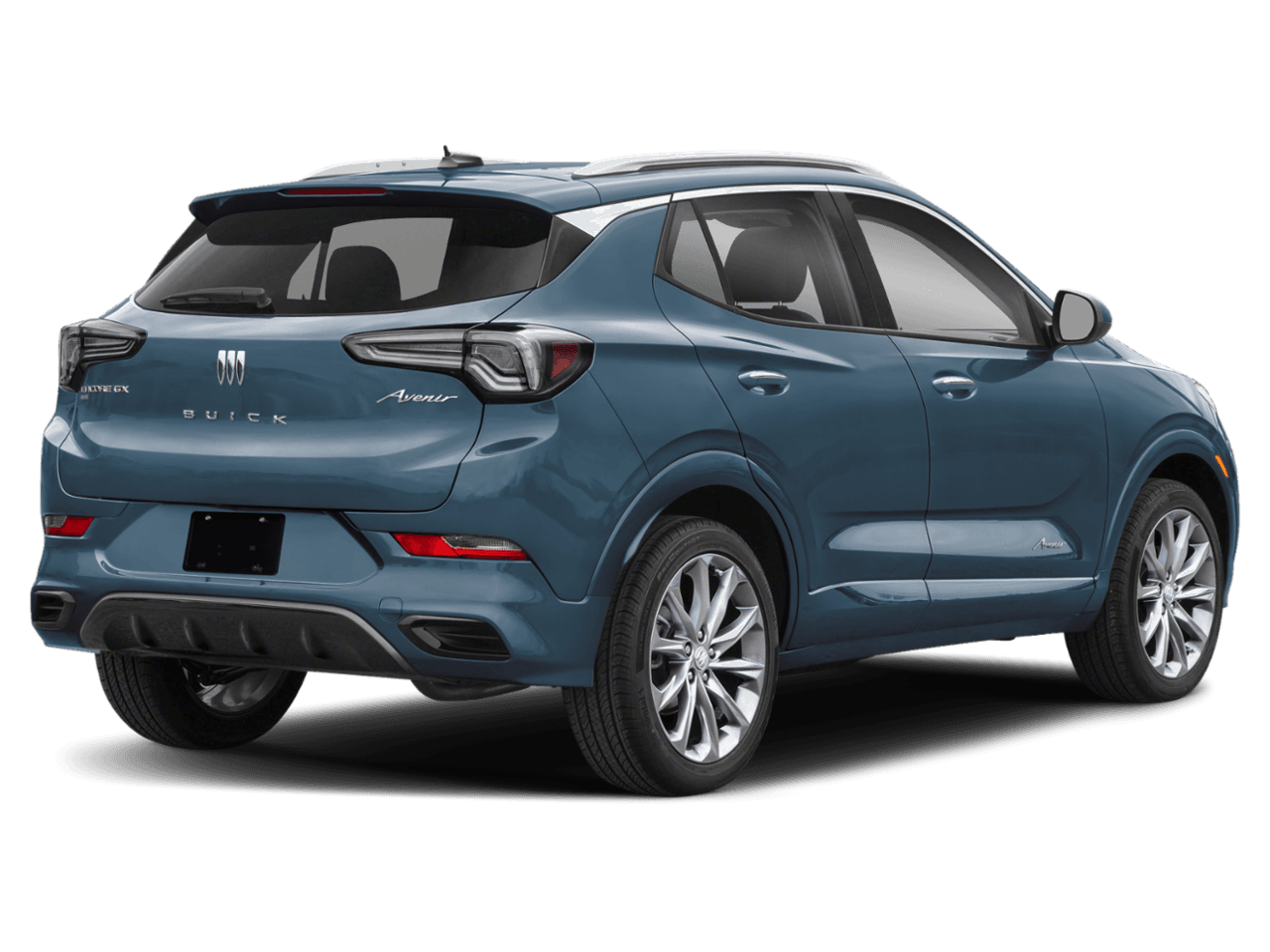 2025 Buick Encore GX Avenir - Rear 3/4, facing to the right
