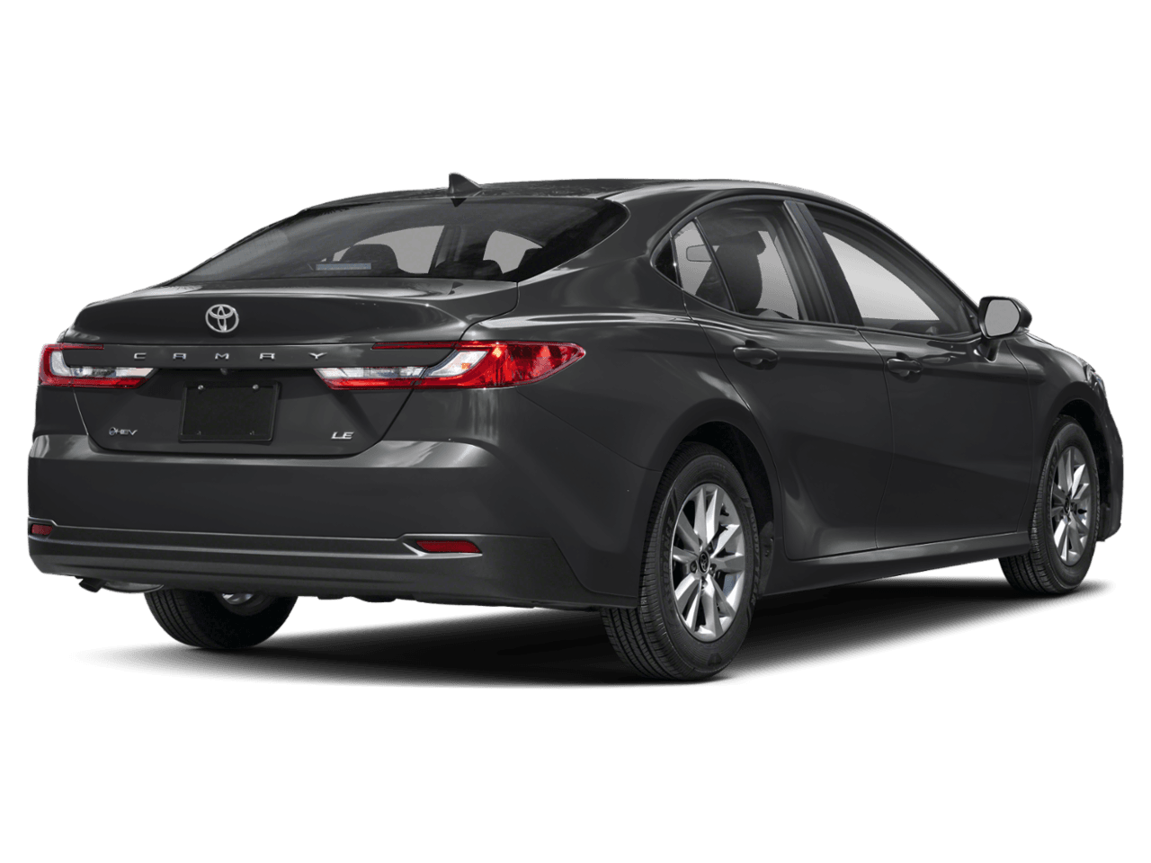 2025 Toyota Camry LE - Rear 3/4, facing to the right