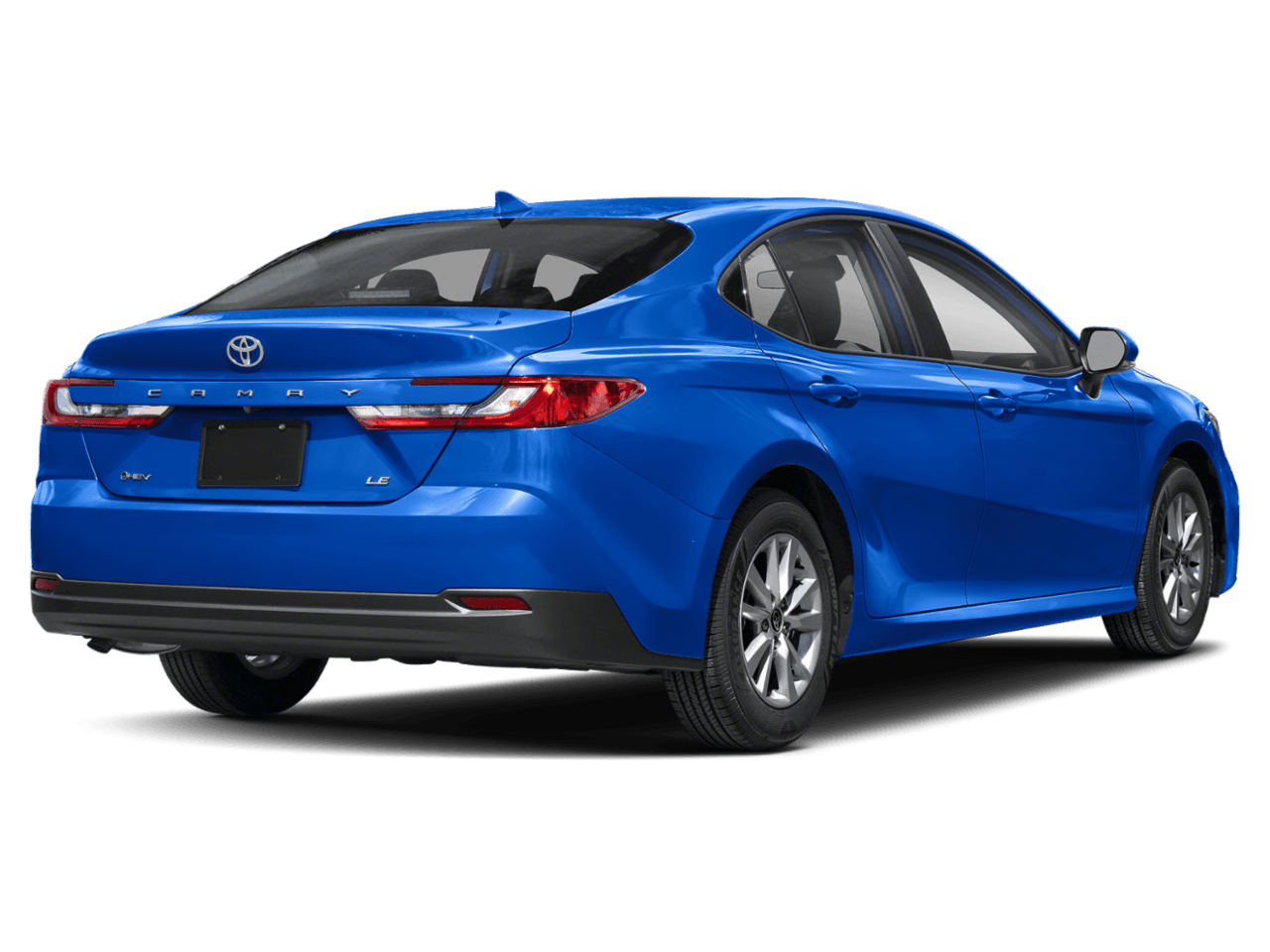 2025 Toyota Camry LE - Rear 3/4, facing to the right