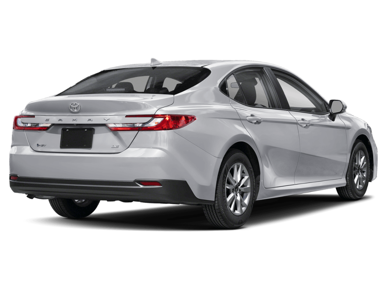 2025 Toyota Camry LE - Rear 3/4, facing to the right