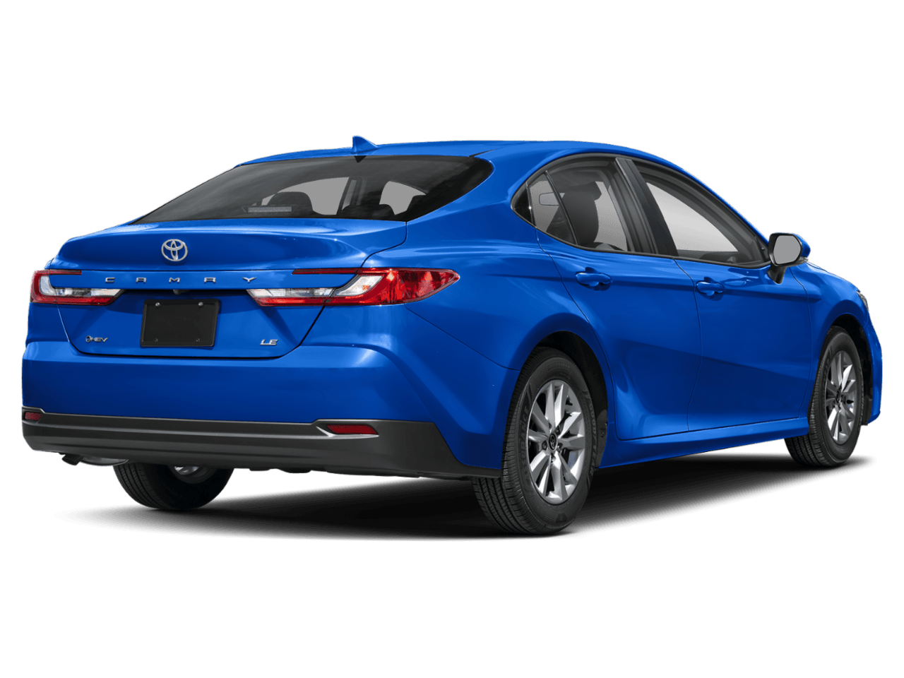 2025 Toyota Camry LE - Rear 3/4, facing to the right