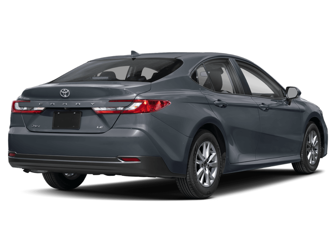 2025 Toyota Camry LE - Rear 3/4, facing to the right
