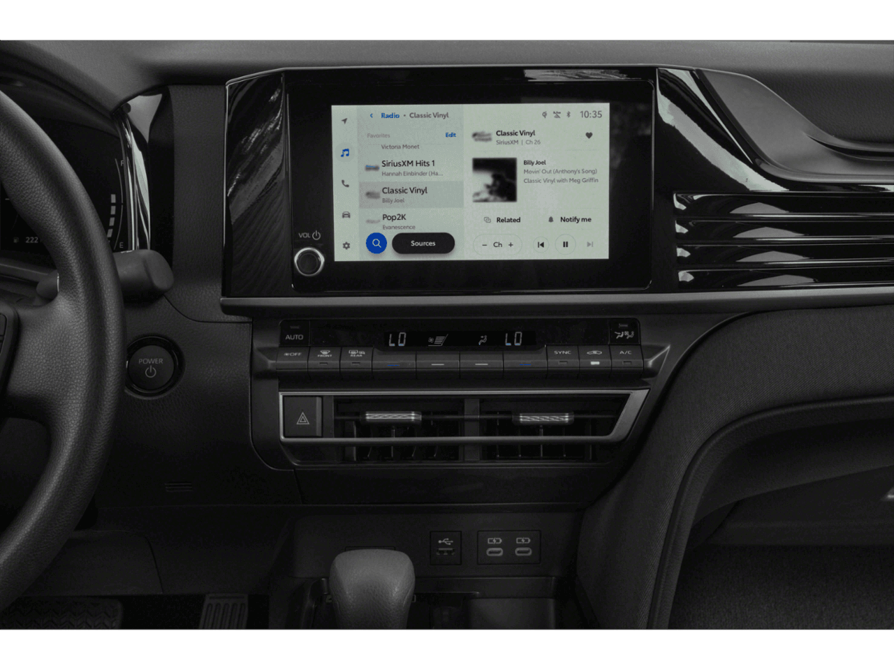 2025 Toyota Camry LE - Interior Stereo System