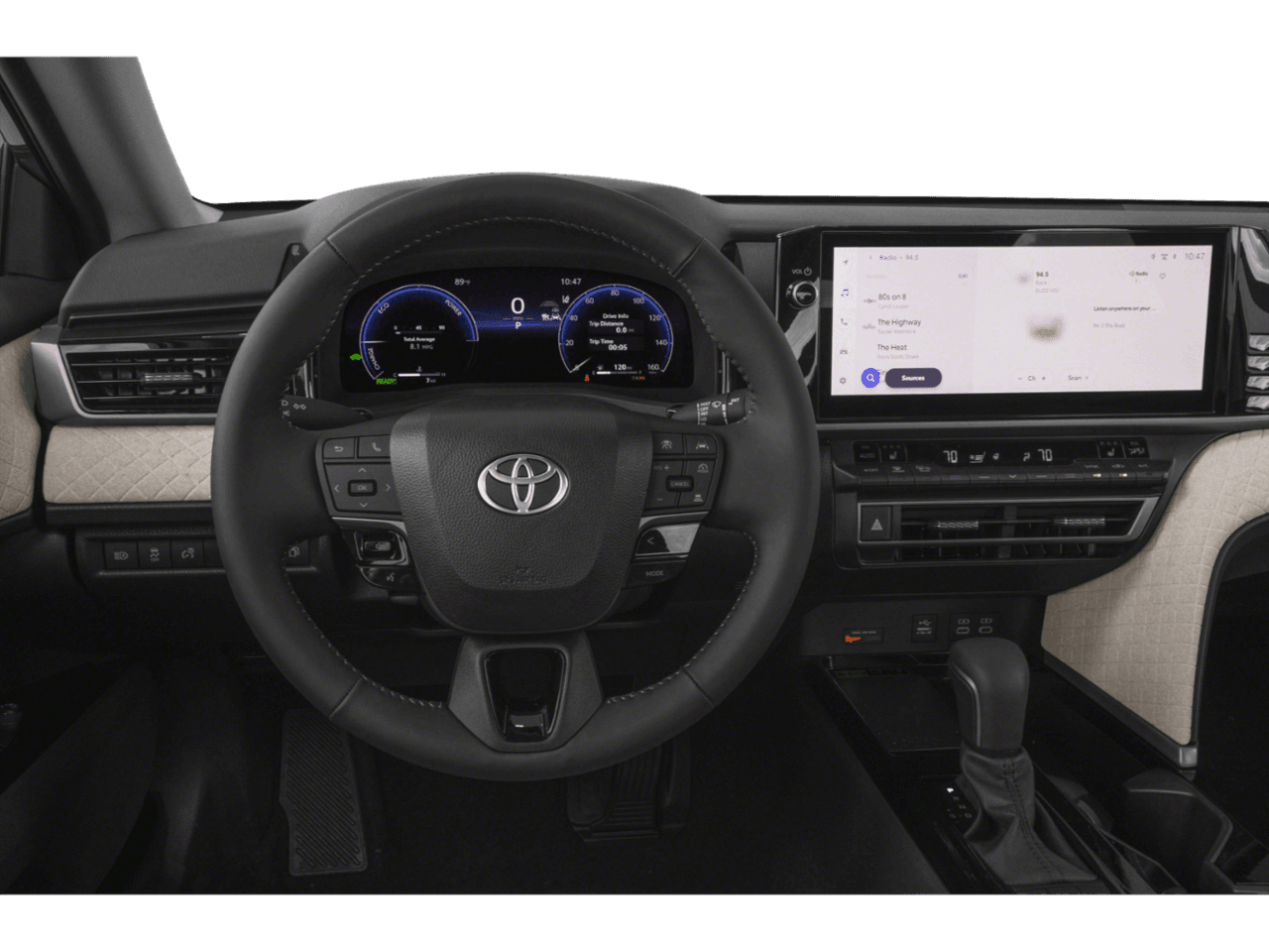 2025 Toyota Camry XLE - Interior Drivers Dash