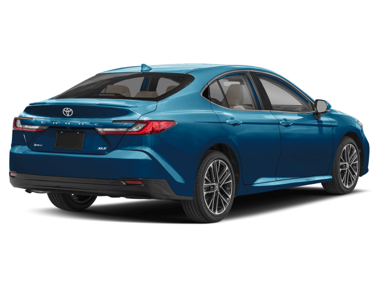 2025 Toyota Camry XLE - Rear 3/4, facing to the right