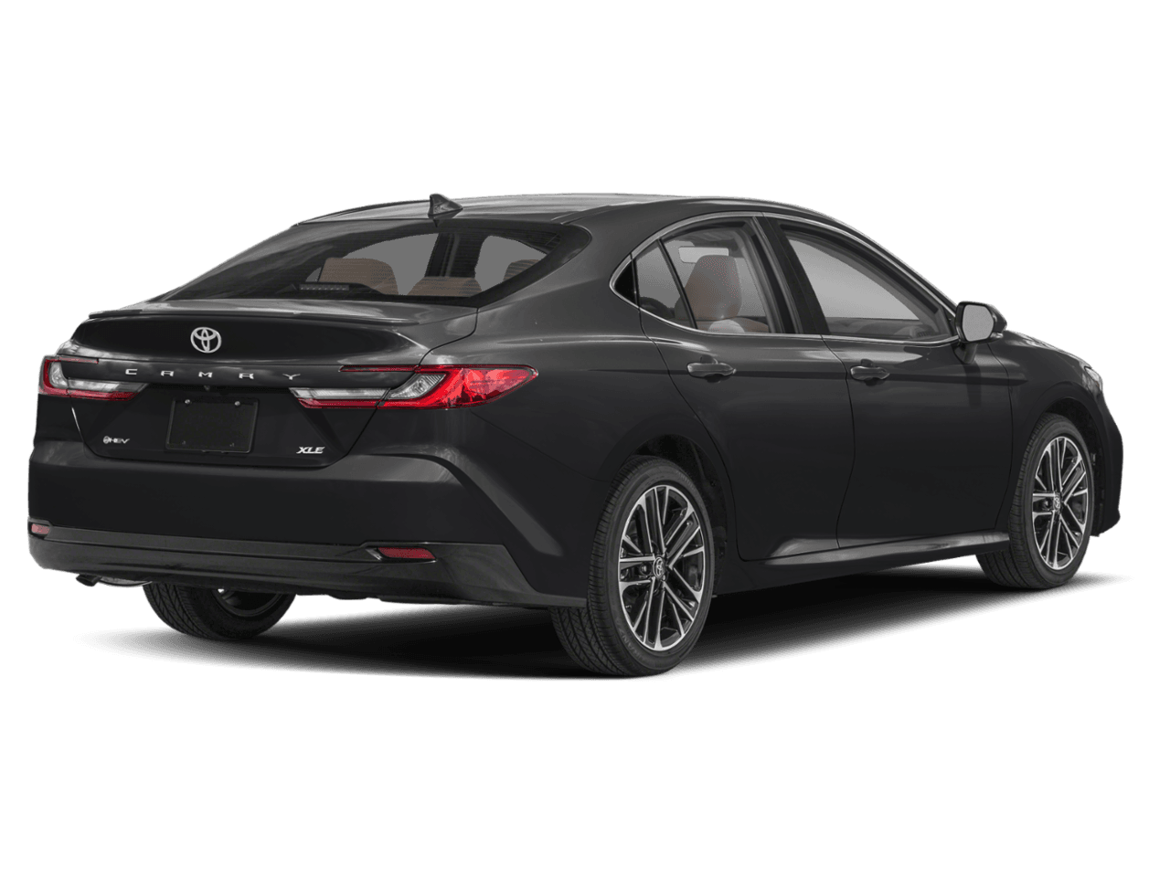 2025 Toyota Camry XLE - Rear 3/4, facing to the right