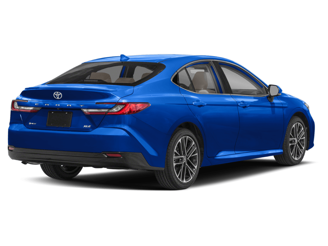 2025 Toyota Camry XLE - Rear 3/4, facing to the right