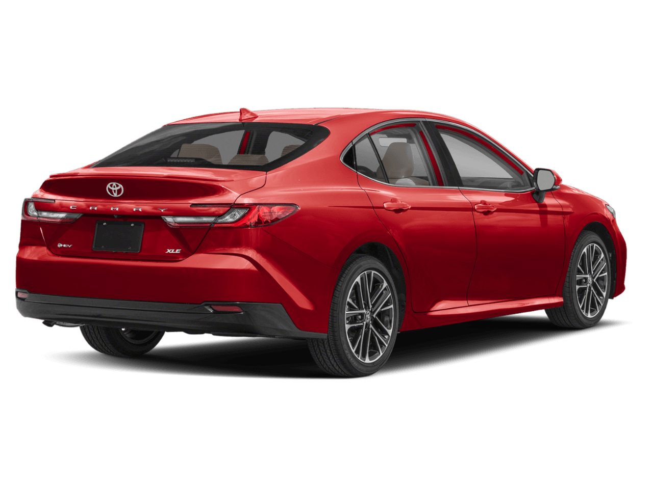 2025 Toyota Camry XLE - Rear 3/4, facing to the right