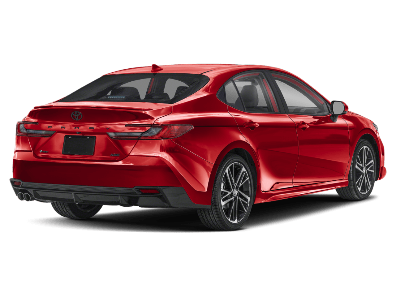 2025 Toyota Camry XSE - Rear 3/4, facing to the right