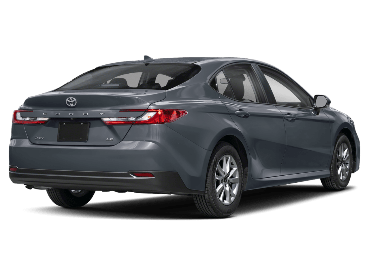 2025 Toyota Camry LE - Rear 3/4, facing to the right