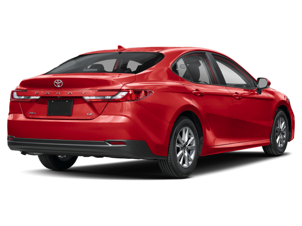 2025 Toyota Camry LE - Rear 3/4, facing to the right