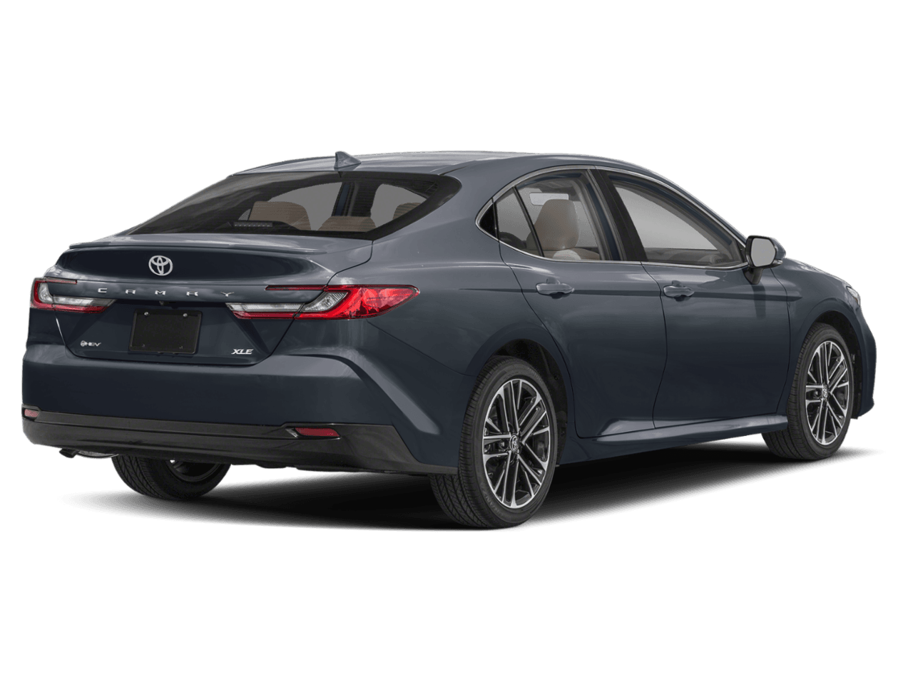 2025 Toyota Camry XLE - Rear 3/4, facing to the right
