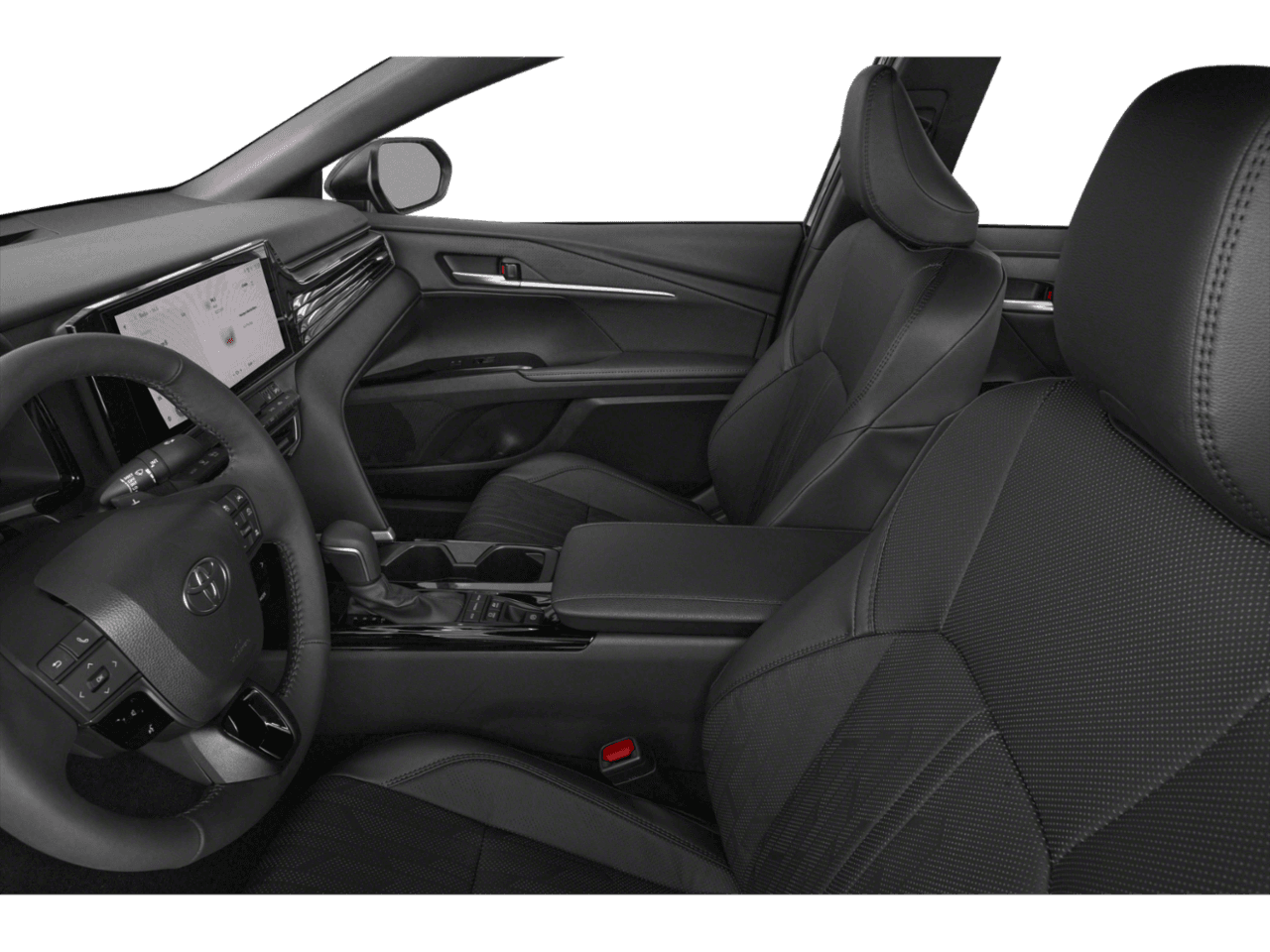 2025 Toyota Camry XSE - Interior Driver's Side with Door Open, Front Seat Feature