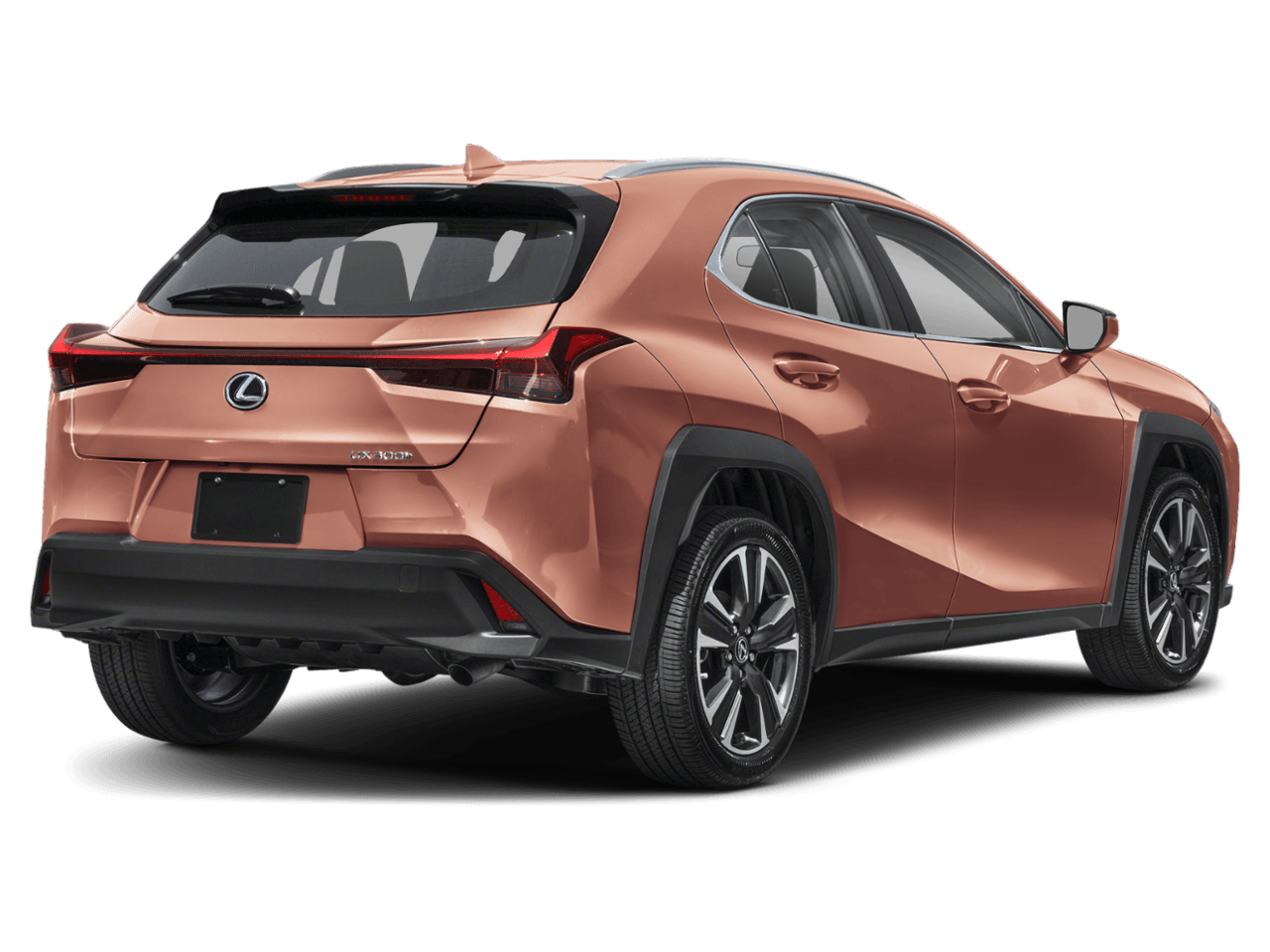 2025 Lexus UX UX 300h - Rear 3/4, facing to the right