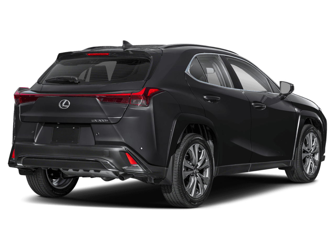 2025 Lexus UX UX 300h F SPORT Design - Rear 3/4, facing to the right