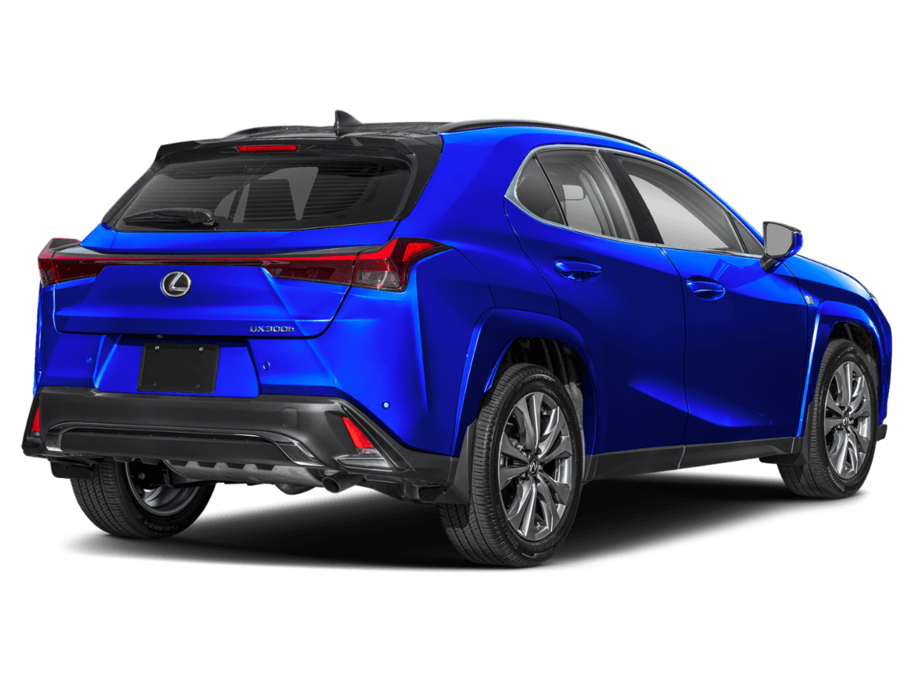 2025 Lexus UX UX 300h F SPORT Design - Rear 3/4, facing to the right