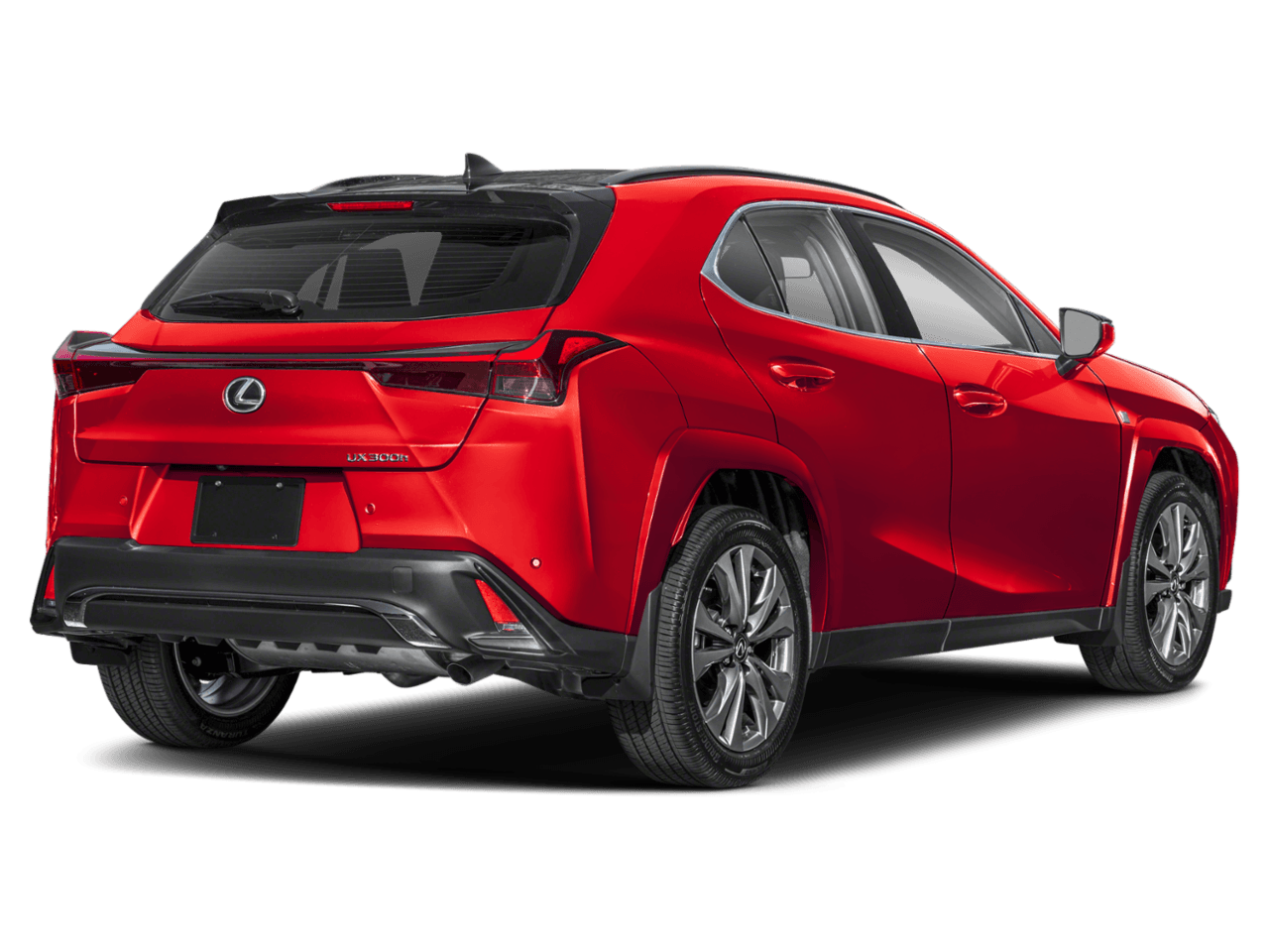 2025 Lexus UX UX 300h F SPORT Design - Rear 3/4, facing to the right