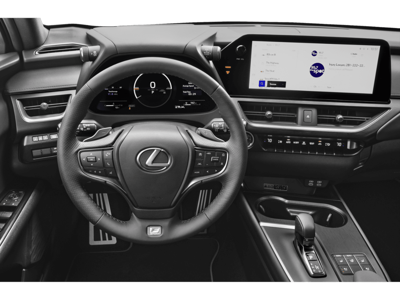 2025 Lexus UX UX 300h F SPORT Handling - Interior Drivers Dash