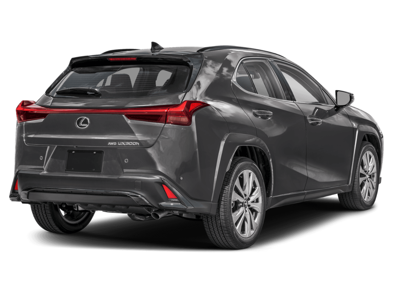 2025 Lexus UX UX 300h F SPORT Handling - Rear 3/4, facing to the right