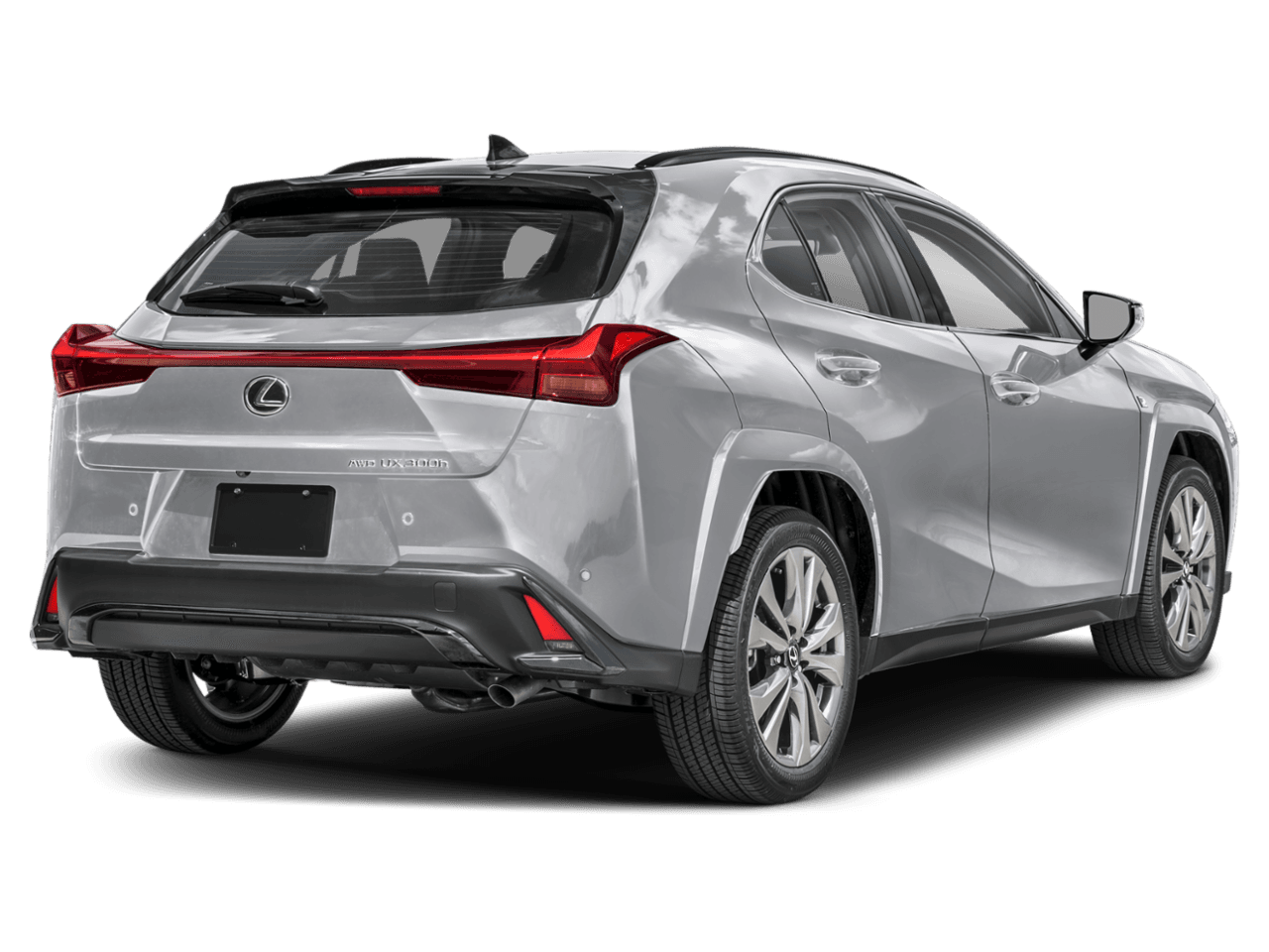 2025 Lexus UX UX 300h F SPORT Handling - Rear 3/4, facing to the right