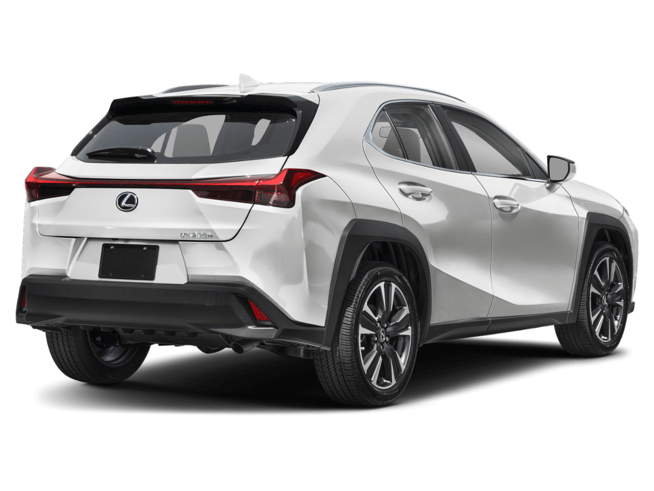 2025 Lexus UX UX - Rear 3/4, facing to the right