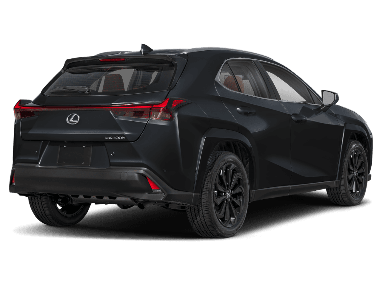 2025 Lexus UX UX - Rear 3/4, facing to the right