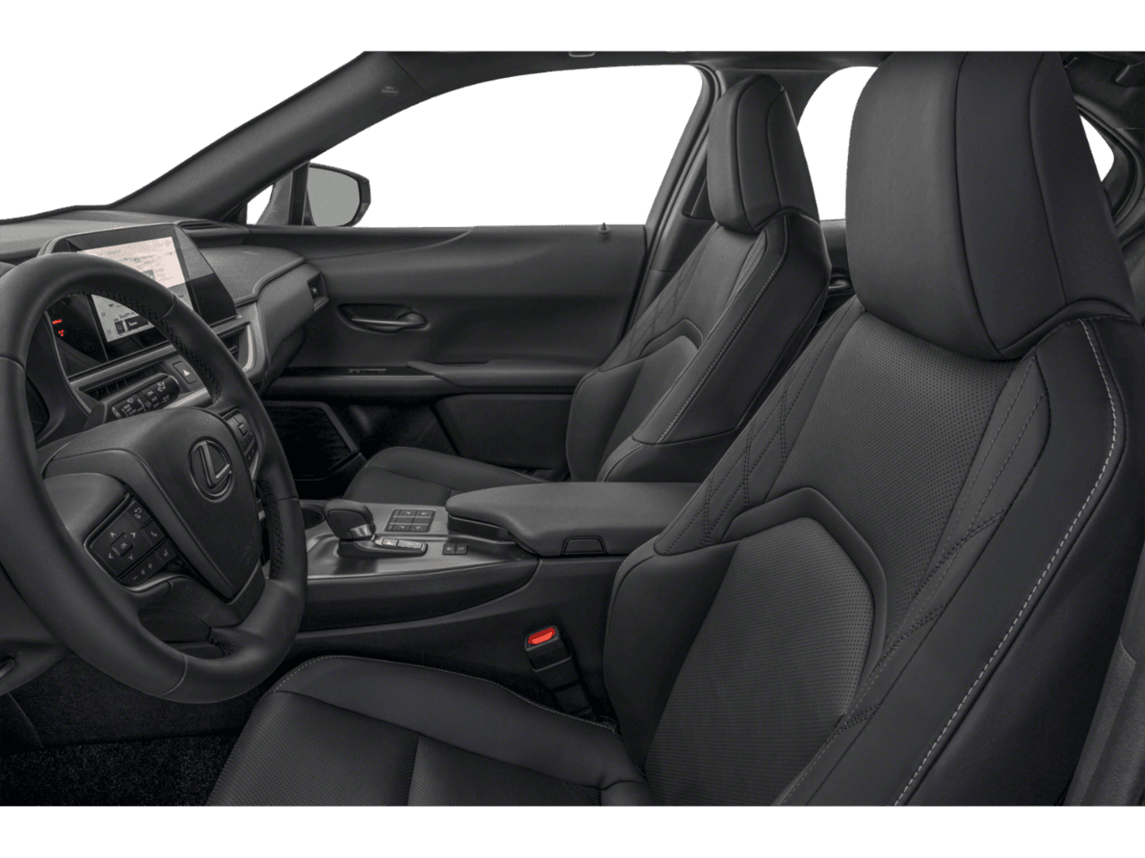 2025 Lexus UX UX 300h F SPORT Design - Interior Driver's Side with Door Open, Front Seat Feature
