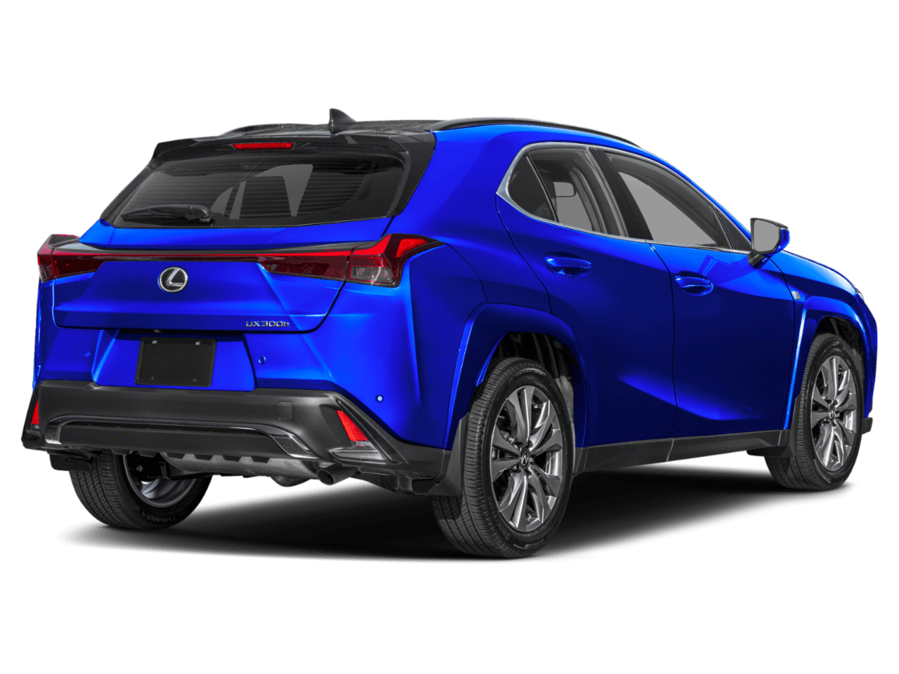 2025 Lexus UX UX 300h F SPORT Design - Rear 3/4, facing to the right