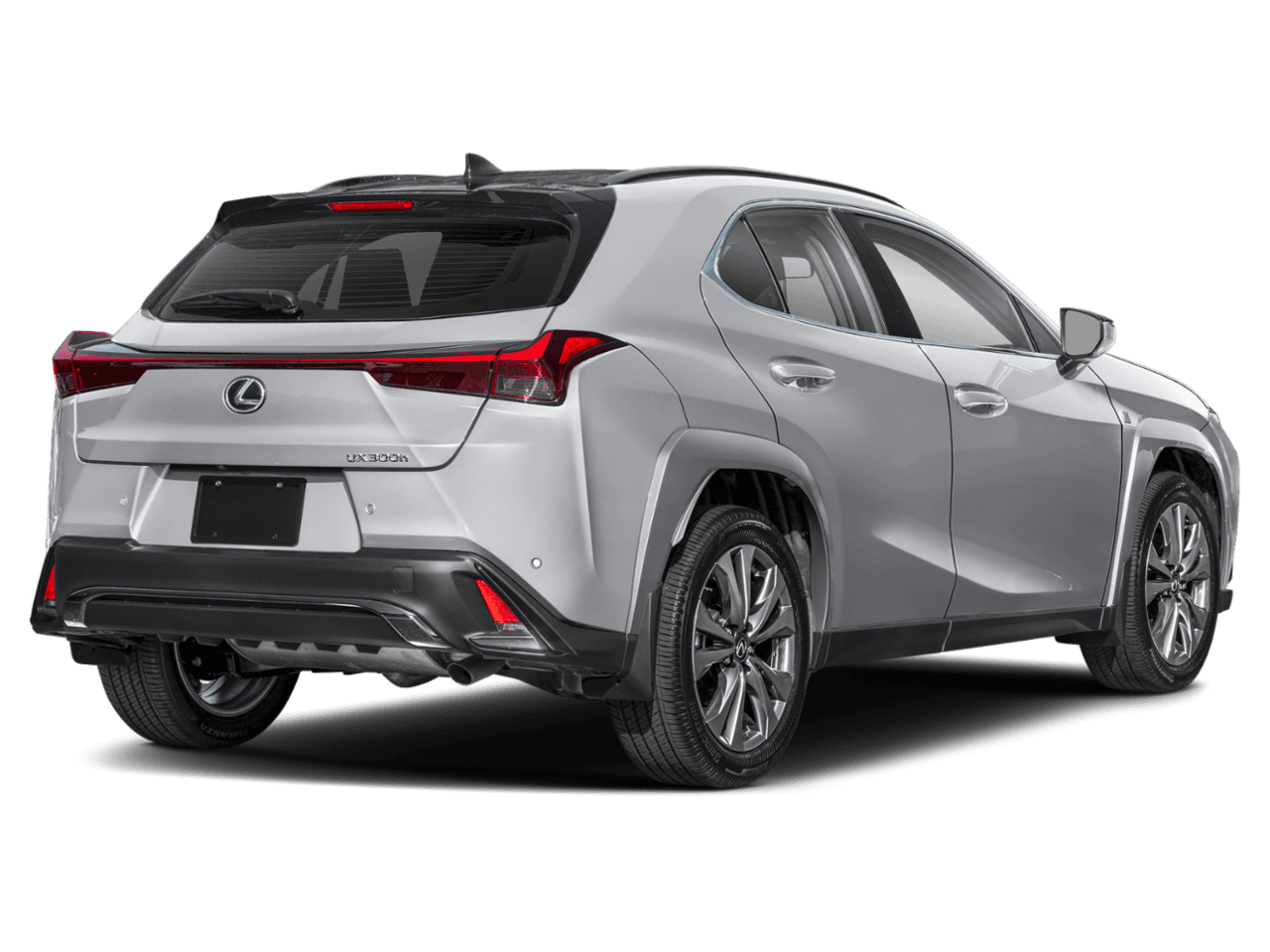 2025 Lexus UX UX 300h F SPORT Design - Rear 3/4, facing to the right