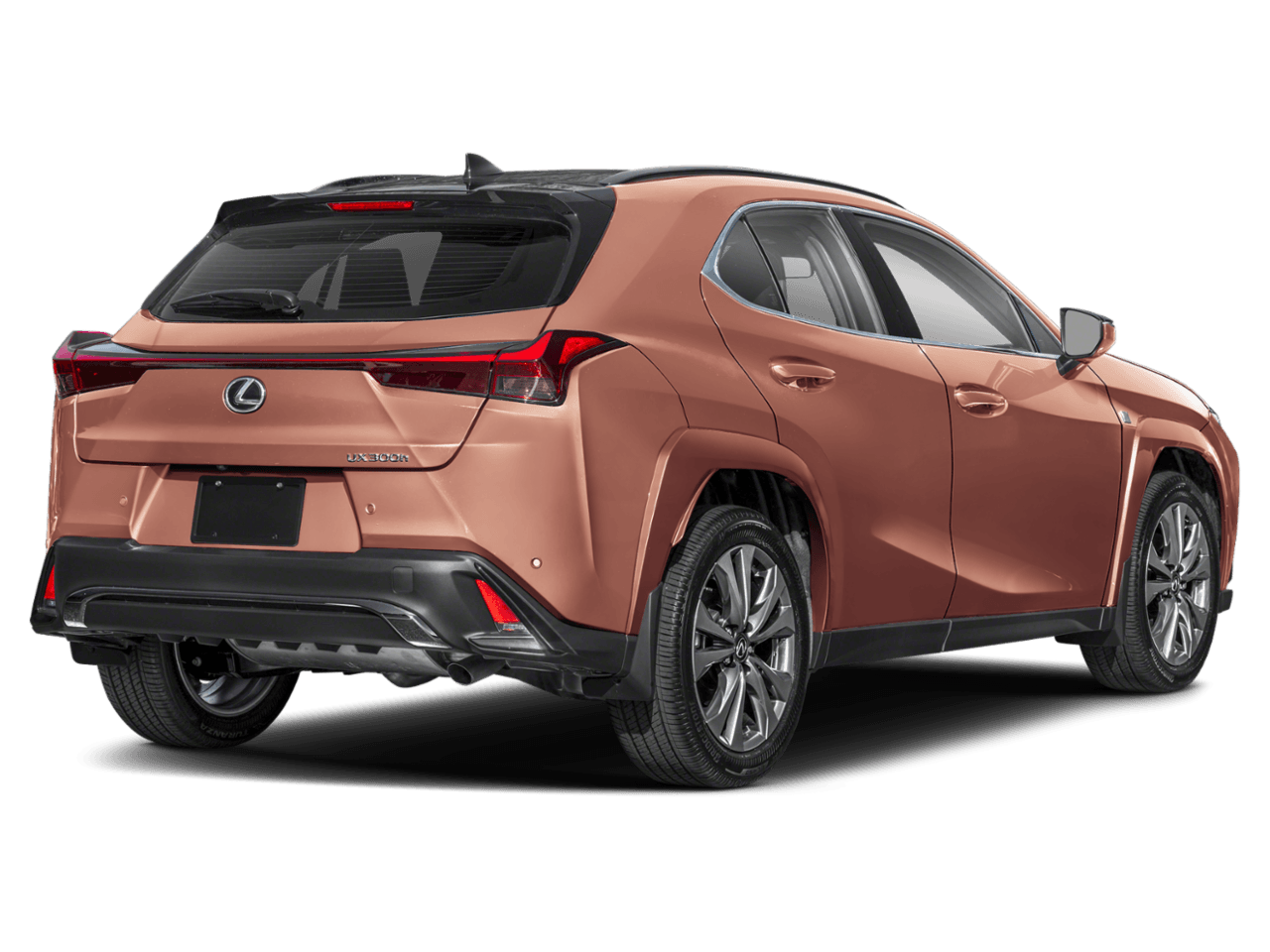 2025 Lexus UX UX 300h F SPORT Design - Rear 3/4, facing to the right