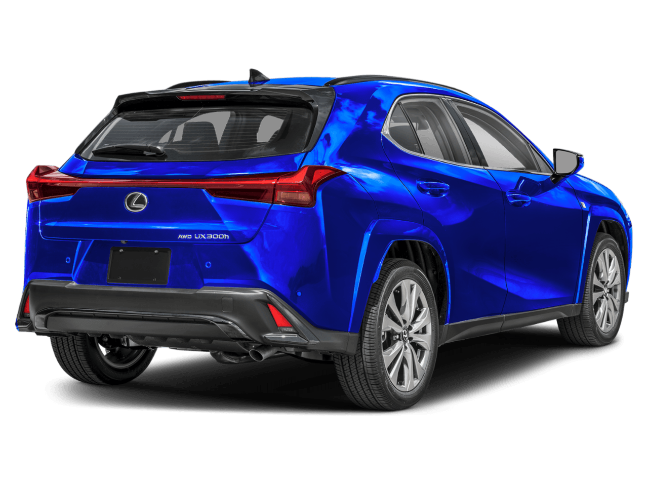 2025 Lexus UX UX 300h F SPORT Handling - Rear 3/4, facing to the right