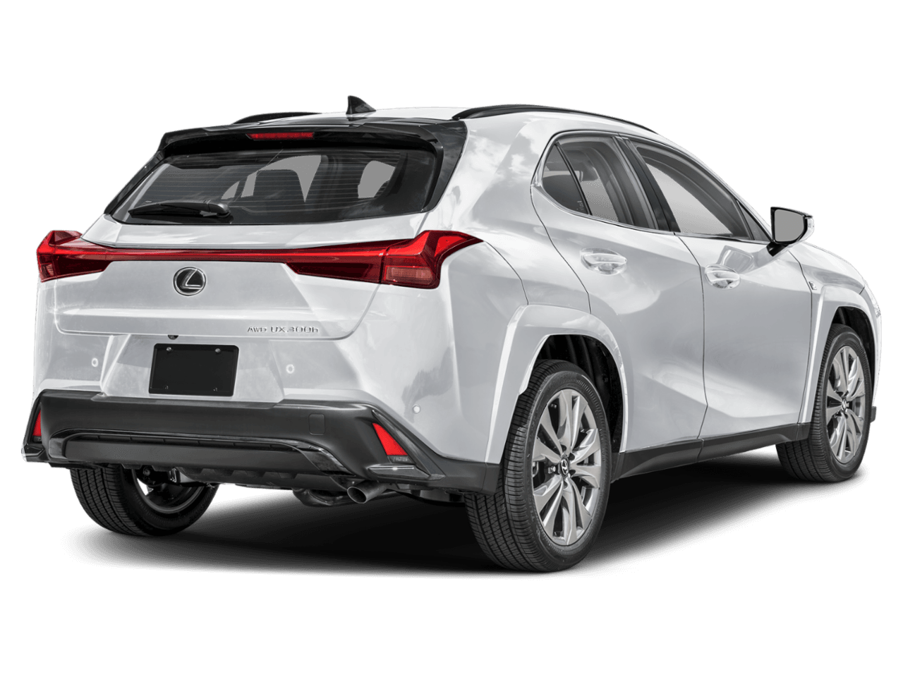 2025 Lexus UX UX 300h F SPORT Handling - Rear 3/4, facing to the right