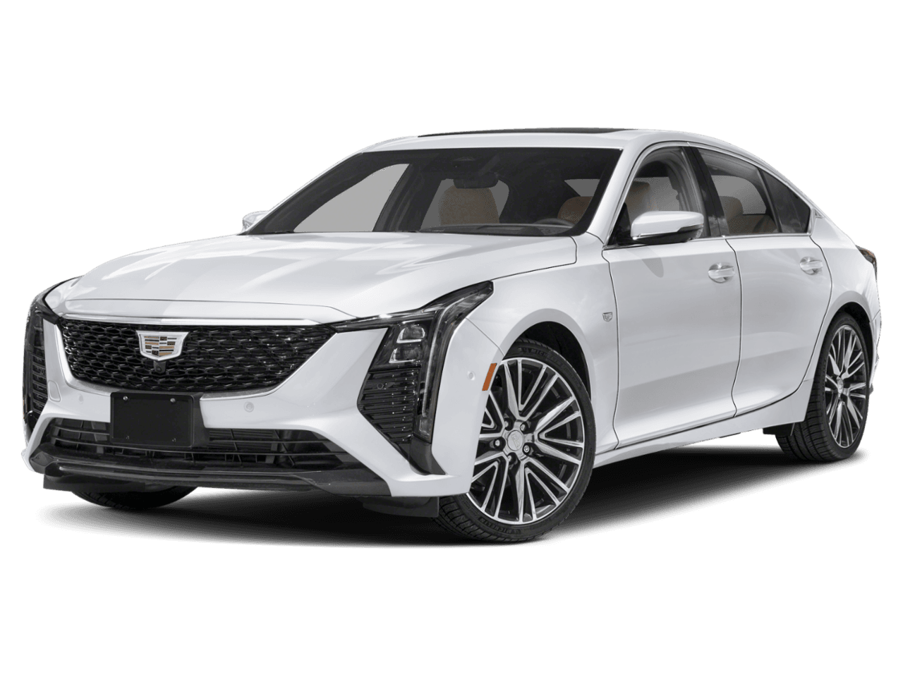 2025 Cadillac CT5 Premium Luxury - Front 3/4, facing to the left