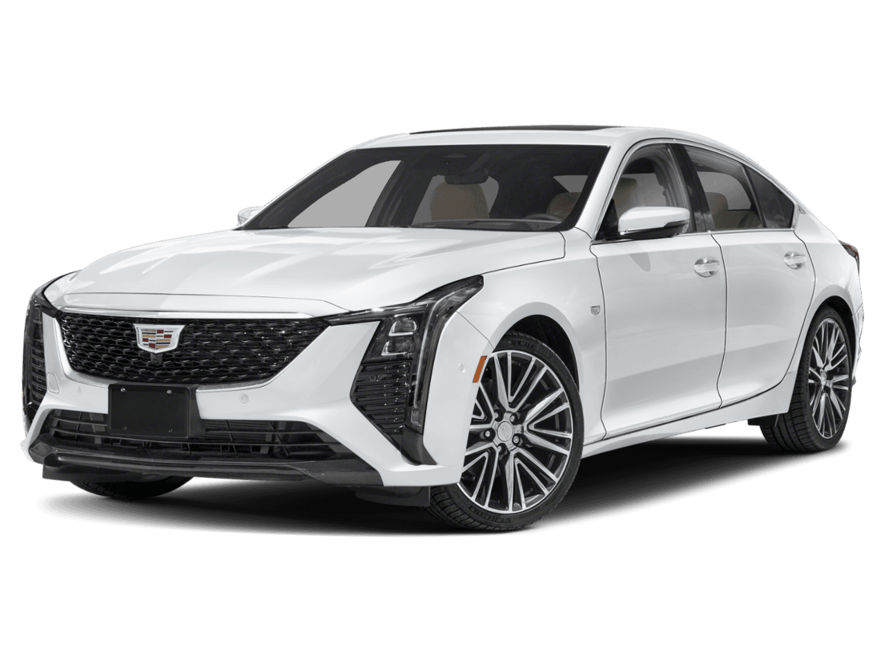 2025 Cadillac CT5 Premium Luxury - Front 3/4, facing to the left