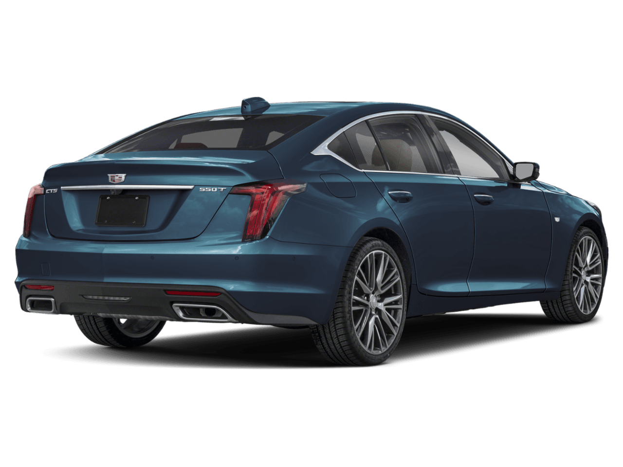 2025 Cadillac CT5 Premium Luxury - Rear 3/4, facing to the right