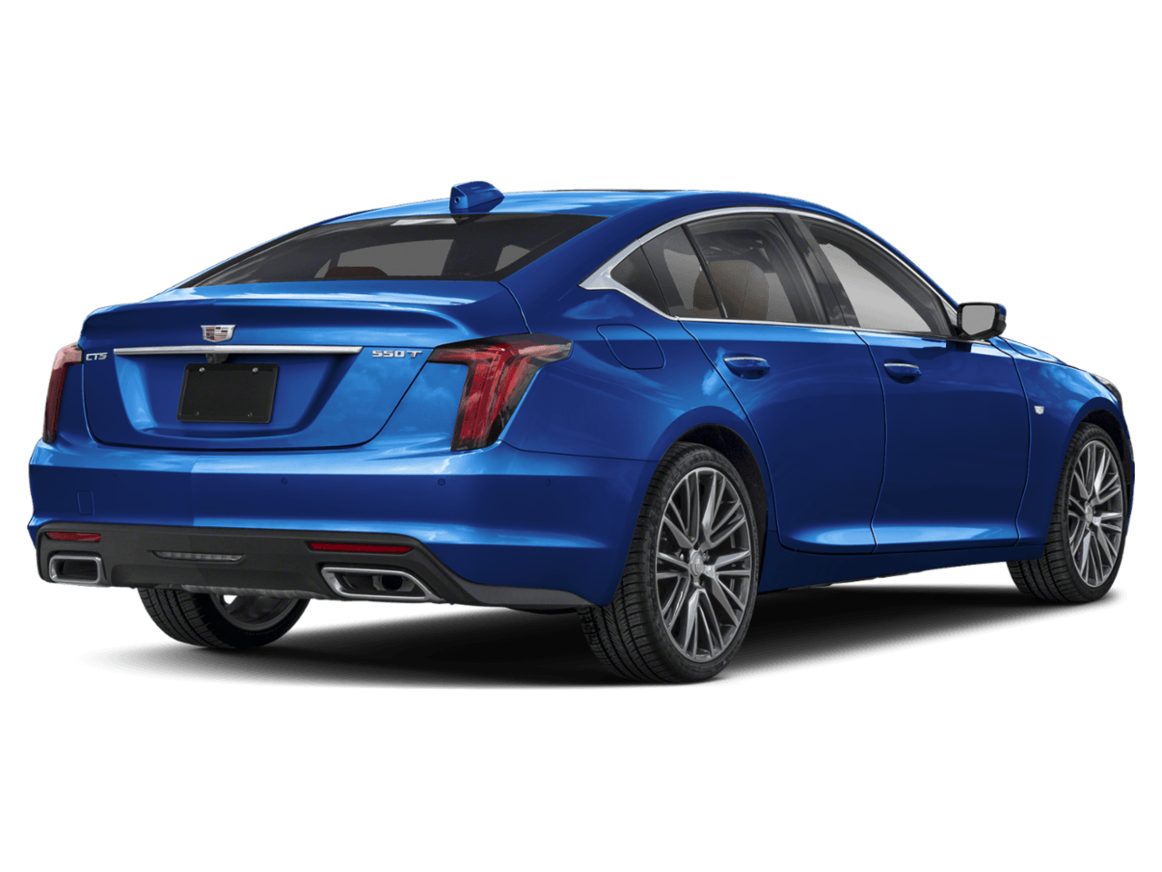 2025 Cadillac CT5 Premium Luxury - Rear 3/4, facing to the right