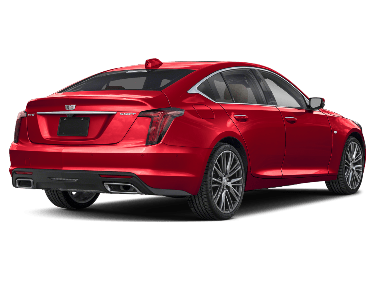 2025 Cadillac CT5 Premium Luxury - Rear 3/4, facing to the right