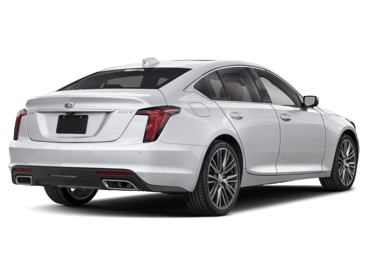 2025 Cadillac CT5 Premium Luxury - Rear 3/4, facing to the right
